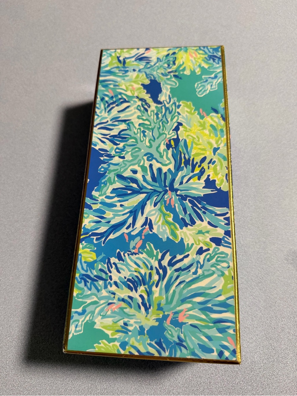 Lilly Pulitzer Wade and Sea Blue jewelry box